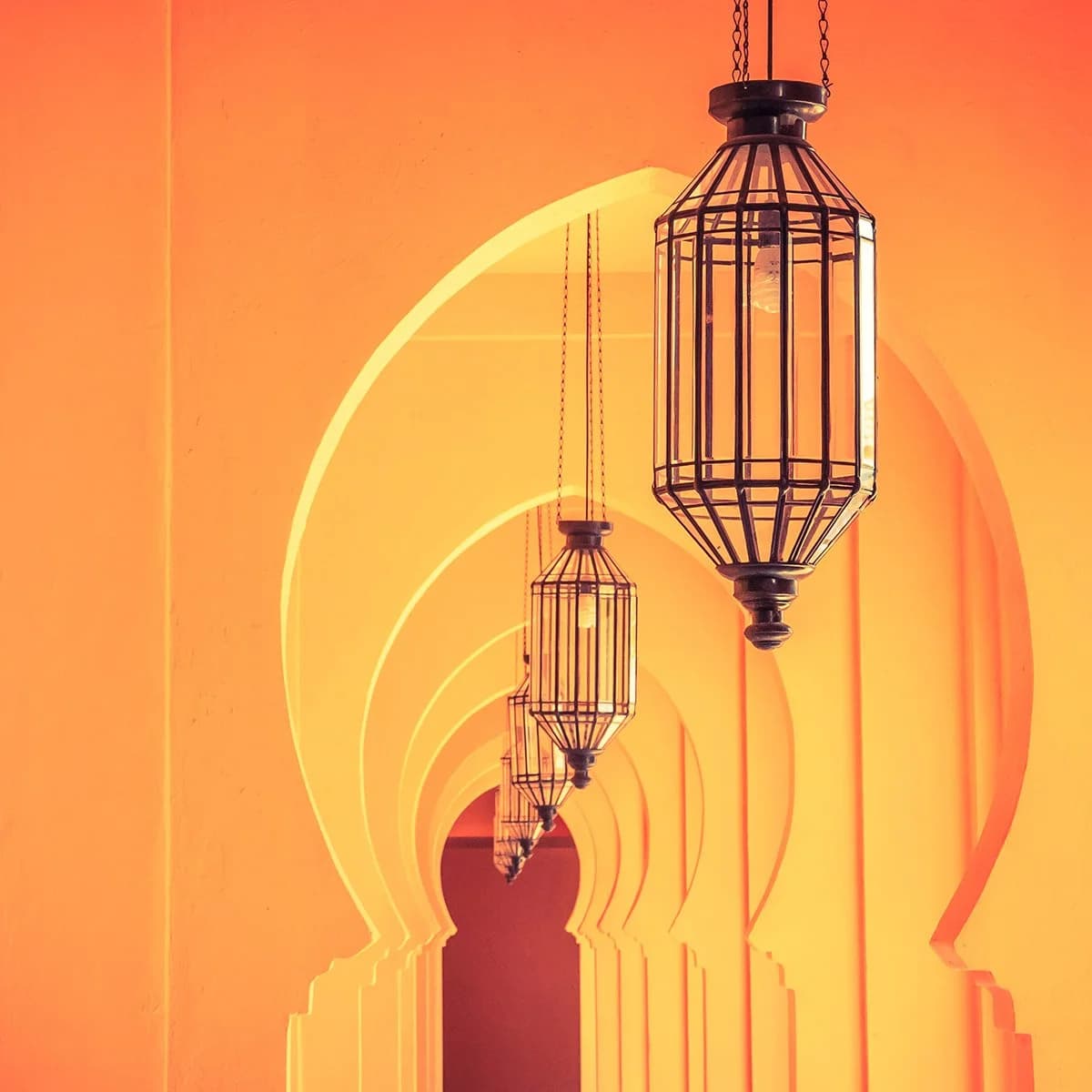 morocco lamp architecture